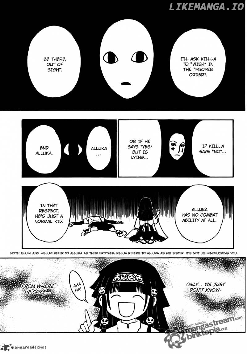 Hunter x Hunter, Chapter 323 image 13